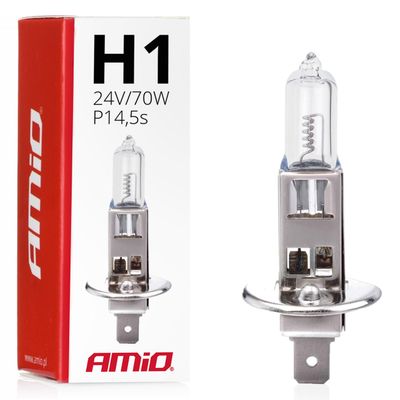 Halogénová žiarovka H1 24V 70W AMiO-01482
