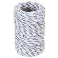 vidaXL Lodné lano biele 2 mm 50 m polypropylén