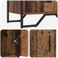 vidaXL Servírovacia skriňa Staré drevo 78 x 35 x 74.5 cm