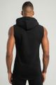 Tielko Essential Hoodie Tank Black - STRIX, veľkosť S, 95 % cotton, 5 % elastane
