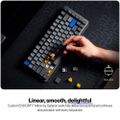 Endorfy mechanická klávesnice Thock V2 75% / bezdrátová / ARGB /  yellow sw. / USB / zmenšená / CZ/SK layout Klávesnice, herní, bezdrátová, mechanická, Endorfy Yellow, CZ/SK layout, 75% velikost, ARGB, hliníková konstrukce, Bluetooth, 2,4