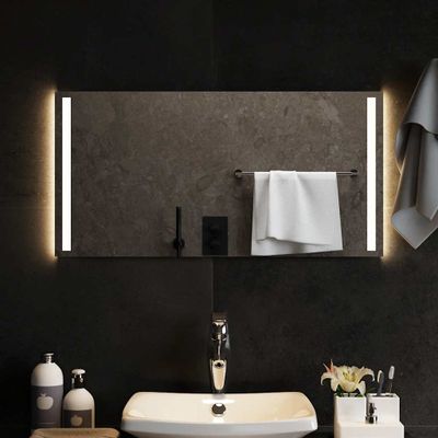 vidaXL LED kúpeľňové zrkadlo 80x40 cm