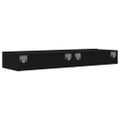 vidaXL TV skrinky s LED svetlami 2 ks čierne 60x35x15,5 cm