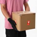 vidaXL Pracovné rukavice 24 ks Čierna 11 / XXL Polyester