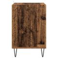 vidaXL TV skrinka 100 x 35 x 55 cm Staré drevo Kompozitné drevo