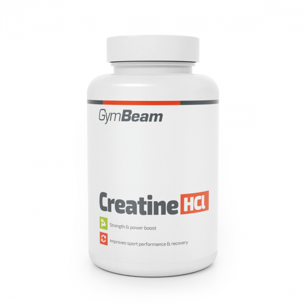 Kreatín HCl - GymBeam, bez príchute, 120 kaps., kapsulovaný