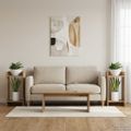 vidaXL Stojan na rastliny 2 ks Dub artisan 30 x 30 x 60 cm