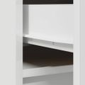 vidaXL Highboard White 37,5x35x180 cm Konštruktérske drevo