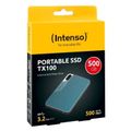 INTENSO TX100, Externý SSD disk, 500GB