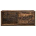vidaXL TV stolíky 2 ks dymový dub 60x31x25,5 cm spracované drevo