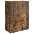 vidaXL Nástenná skrinka 66 x 34,5 x 90 cm Kompozitné drevo Dymový dub