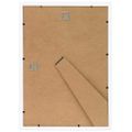vidaXL Fotorámiky na stenu alebo stôl 5 ks biele 59,4x84 cm MDF