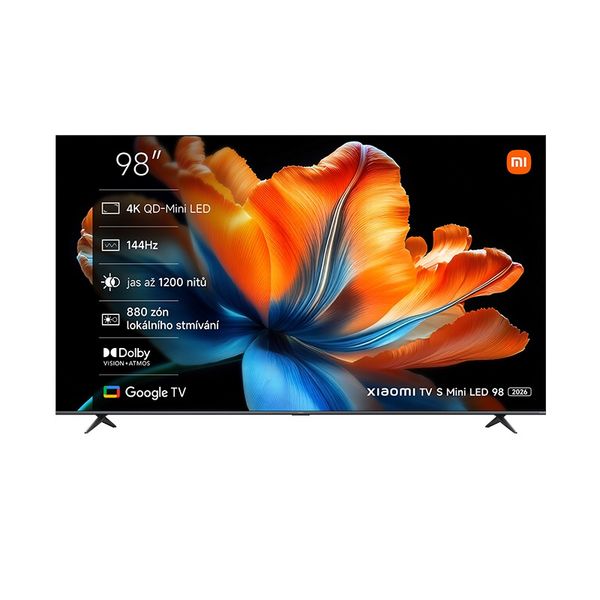 Xiaomi/TV S Mini LED 98 2026/98''/4K UHD/Sivá