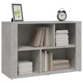vidaXL Komoda betónovo sivá 80x30x54 cm spracované drevo