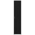 vidaXL Highboard Čierny dub 40 x 42,5 x 185 cm
