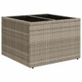 vidaXL Súprava záhradných pohoviek 9 ks Svetlosivá polyratan