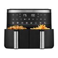 TESLA AirCook DualZone Q450 XXL - multifunkčná duálna digitálna horúcovzdušná fritéza