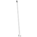 vidaXL Súprava markízových stĺpikov biela 300x245 cm železo