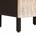 vidaXL Highboard Biele umývanie dokončenie 40 x 33 x 110 cm