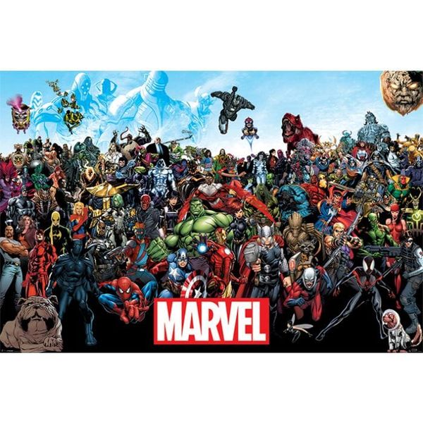 Plagát Marvel - Universe