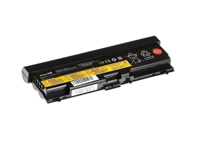 LE50 Green Cell Battery for Lenovo ThinkPad L430 L530 T430 T530 W530 / 11,1V 6600mAh