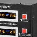 Stabilizátor napätia 3F KEMOT PROavr-15k URZ3437-15 so servomotorom a oneskoreným zapnutím