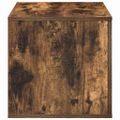 vidaXL Úložná skrinka 2 ks Dymová dub 118 x 41 x 40 cm