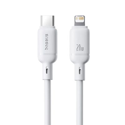 Kábel BASEUS USB-C/Lightning 1m White 20W