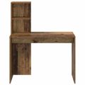 vidaXL Stôl Staré drevo 102 x 50 x 124 cm Kompozitné drevo