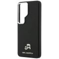 Puzdro Karl Lagerfeld Saffiano KC Metal Logo MagSafe pre Samsung Galaxy S26 Ultra čierna