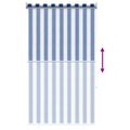 vidaXL Vonkajšia roleta s blokovaním UV žiarenia 90% 80 x 140 cm HDPE