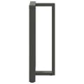 vidaXL Nohy barového stola v tvare T, 2 ks, antracitové, 60x35x(100-101) cm, oceľ