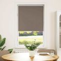 vidaXL Roleta zatemnenie Coffee 75x150 cm Šírka látky 70,7cm Polyester