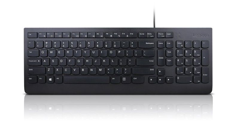 Lenovo Essential/Drôtová USB/HU layout/Čierna