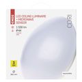 LED prisad. svietidlo Cori s pohyb. senz.,kr. 18W n.b., IP44