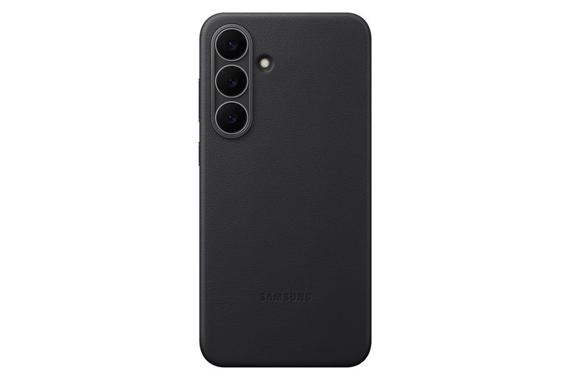Samsung Ochranný Kryt z Vegánskej Kože S25 FE Black
