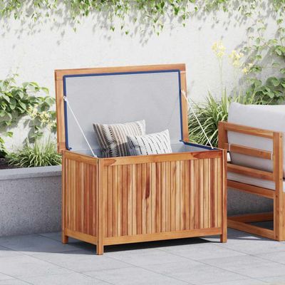 vidaXL Záhradný úložný box 90x50x58 cm masívne teakové drevo