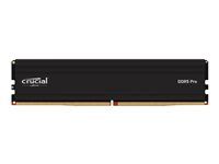 DDR5 - modul - 24 GB - DIMM 288-pin nízkoprofilová - 6000 MT/s / PC5-48000 - CL48 - 1.1 V - bez vyrovnávací paměti - on-die ECC - matná čerň