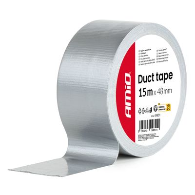 Lepiaca opravná páska, sivá 48 mm x 15 m x 0,19 mm AMiO-04851