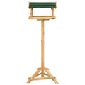 vidaXL Krmítko pre vtákov so stojanom 37x28x100 cm jedľové drevo