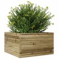 vidaXL Záhradný kvetináč 80x80x45,5 cm impregnovaná borovica