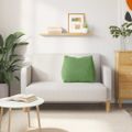 vidaXL Poduška na chrbát Svetlo zelená 60 x 20 x 50 cm