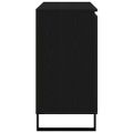 vidaXL Servírovacia skriňa Čierny dub 101,5 x 35 x 70 cm