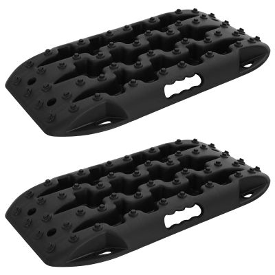 vidaXL Záchranná doska 2 ks Čierna 57,5x30,5x5,5 cm Reinforced Nylon