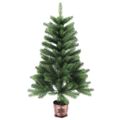 vidaXL Umelý vianočný stromček, realistické ihličie 65 cm, zelený