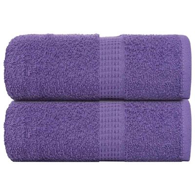 vidaXL Utierky na umývanie FROGN 2 ks fialové 30x30 cm 360 g/m²