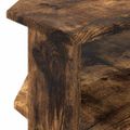 vidaXL RohováTVskriňa 102x40,5x45cm Dymová dub Kompozitné drevo