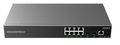 Grandstream GWN7801P L2+ Manažovaný sieťový PoE prepínač  8 portov / 2 SFP