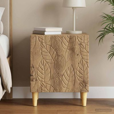 vidaXL Nočný stolík Dub artisan 43 x 34,5 x 50 cm Kompozitné drevo