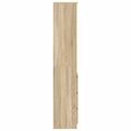 vidaXL Highboard Dub Sonoma 37,5x35x180 cm Konštruktérske drevo